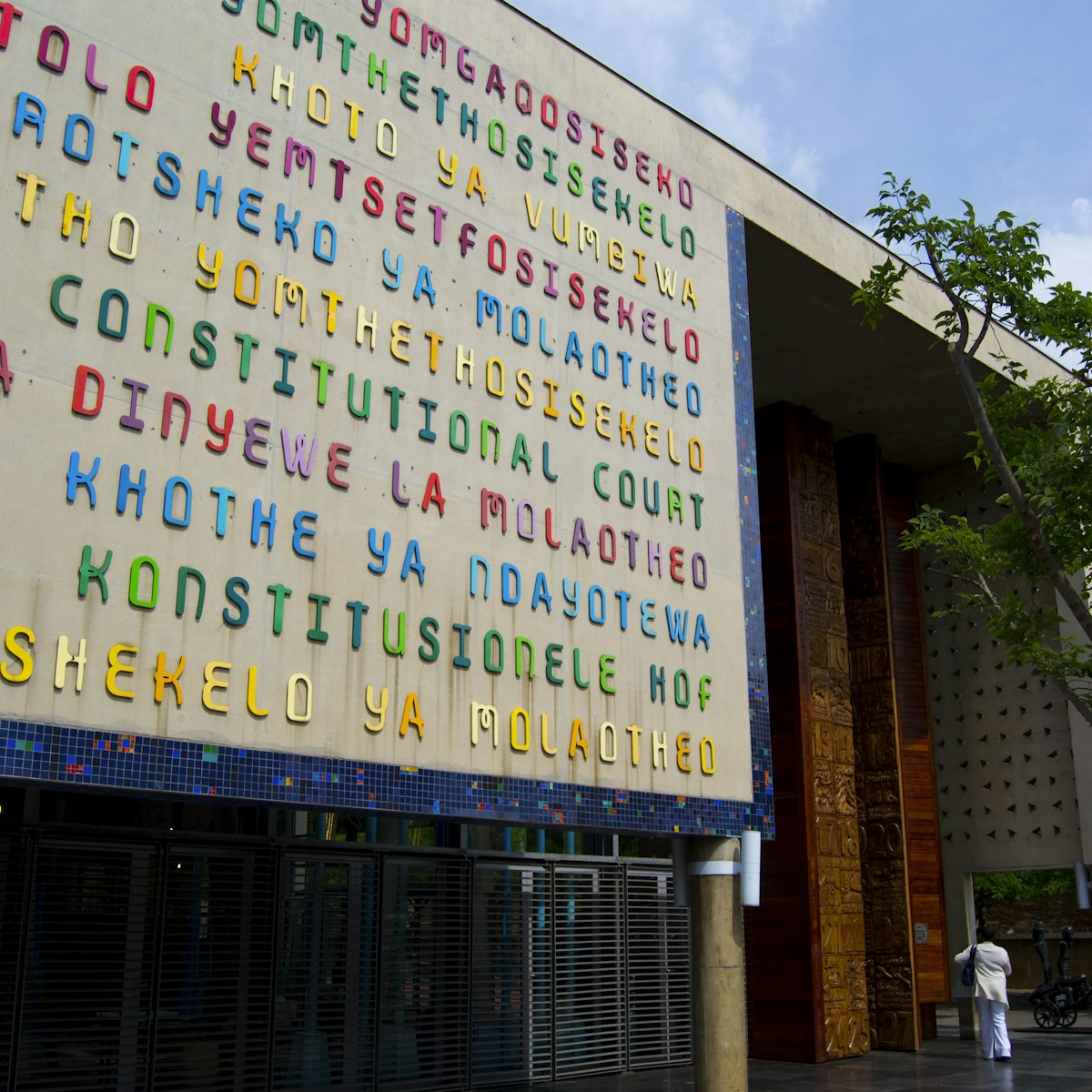 Constitutional Court on Constitution Hill.