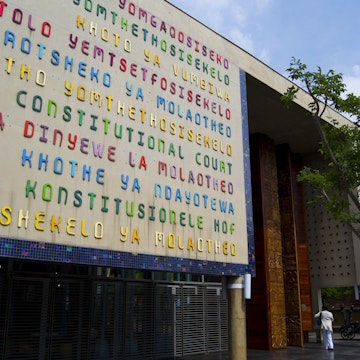 Constitutional Court on Constitution Hill.