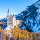 Neuschwanstein, Germany - 1 February, 2019: Beautiful view of world-famous Neuschwanstein Castle, Germany
Beautiful view of world-famous Neuschwanstein Castle, the nineteenth-century Romanesque Revival palace built for King Ludwig II on a rugged cliff near Fussen, southwest Bavaria, Germany
1177375283
neuschwanstein, landscape, view, landmark, beautiful, alps, famous, alpine, royal, bavarian, tale, european, german, destination, hohenschwangau, amazing, attraction, building, scenic, scenery, panorama, ludwig, king, schloss, swanstone, popular, world, romantic
Beautiful view of world-famous Neuschwanstein Castle, southwest Bavaria, Germany.