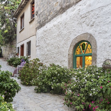 Alacati Town in Izmir, Turkey