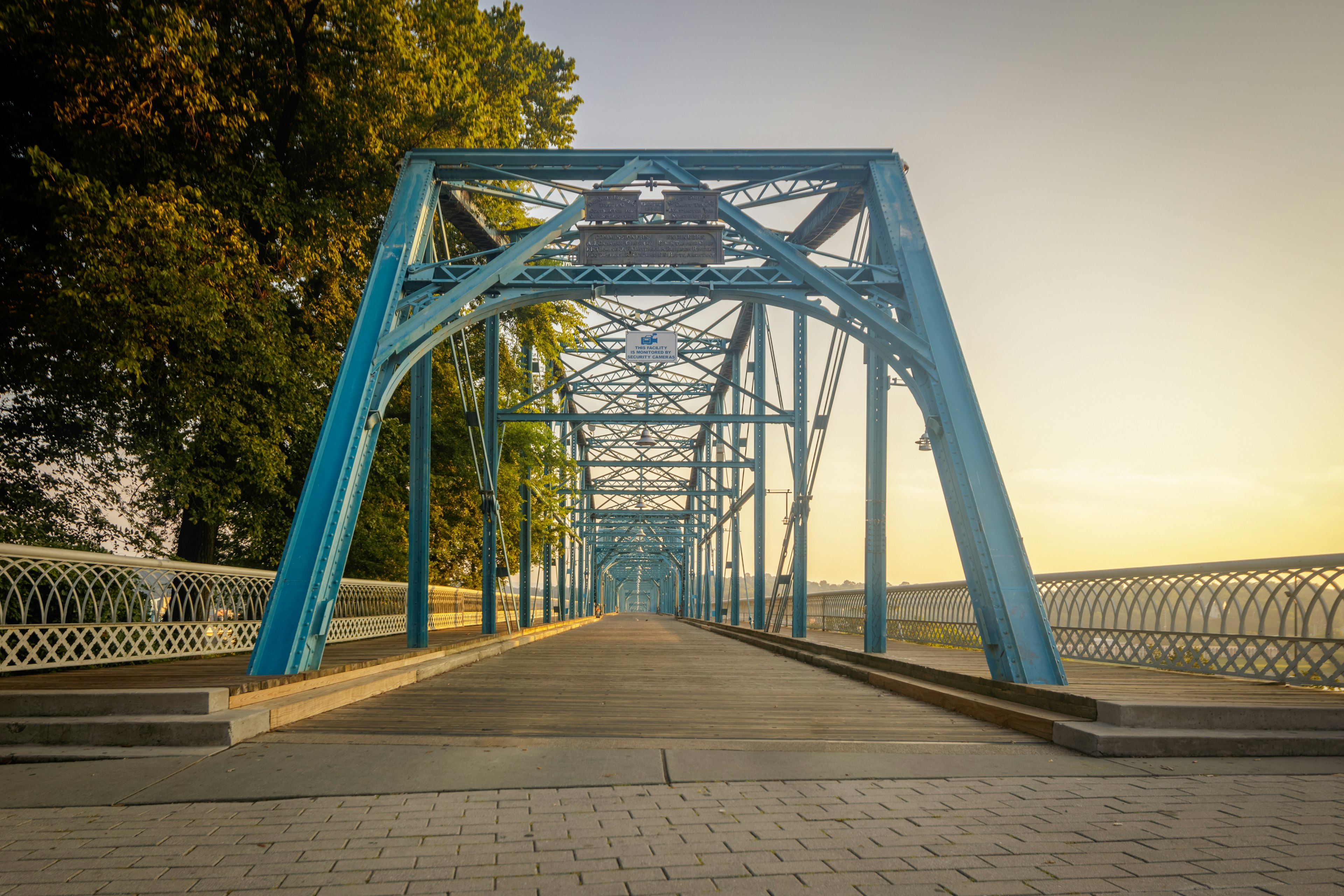 Walnut Street walking bridge, Chattanooga, TN