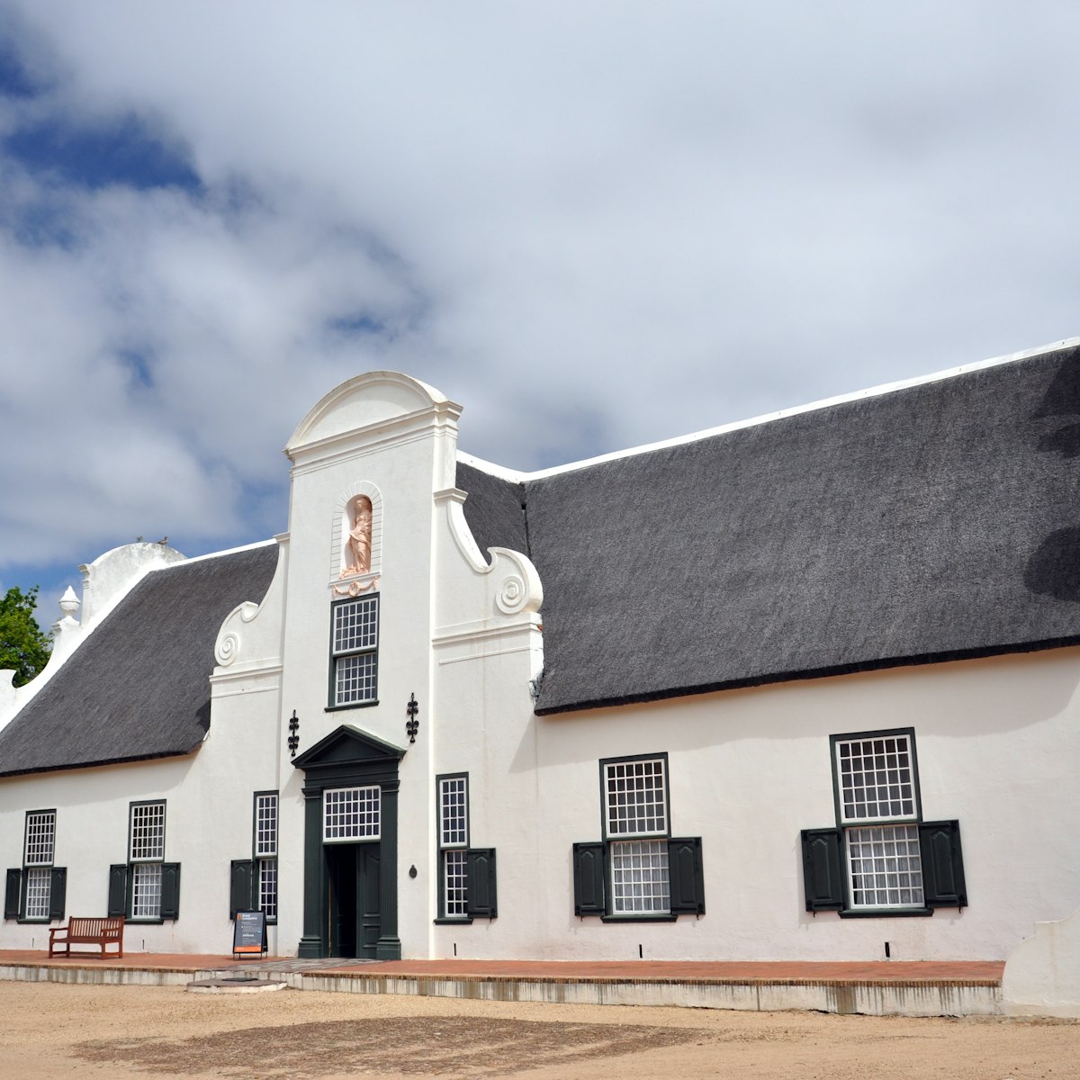 Groot Constantia manor house in Cape Town, South Africa.