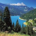 Lake Sauris in the Carnic Alps