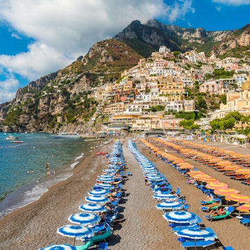 Positano in the sun.