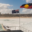 Australian Flag in Bondi Beach, License Type: media, Download Time: 2024-10-28T13:45:30.000Z, User: tasminwaby56, Editorial: false, purchase_order: 65050 - Digital Destinations and Articles , job: Online Editorial, client: Sydney things to know, other: Tasmin Waby