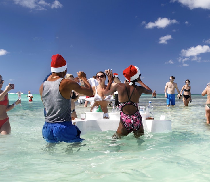 Christmas party at sea. Caribbean Sea, Saona Island, 08/12/2018; Shutterstock ID 1266775729; purchase_order: 65050 - Digital Destinations and Articles; job: Lonely Planet Online Editorial; client: Caribbean Christmas desinations; other: Brian Healy
1266775729
alcohol, bar, barman, beautiful, beverage, bottle, buffet, cap, caribbean, champagne, christmas, dominican, drinks, fun, girls, glass, happiness, happy, holiday, island, isolated, joy, landscape, leisure, man, nature, ocean, outdoor, panorama, party, people, relaxation, republic, saona, sea, shallow, sky, steward, sunny, table, travel, tropical, tropics, vacation, view, waiter, water
Christmas party at sea. Caribbean Sea, Saona Island, 08/12/2018