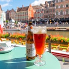 Ghent, Belgium - August 21 2023: General table view of a bottle and pint glass of Gruut Belgian Amber Ale beer brewed by Gentse Gruut Brouwerij, at a sidewalk cafe in the medieval old town of Ghent.; Shutterstock ID 2376818873; GL: 65050; netsuite: Online editorial; full: Belgium food and drink; name: Claire Naylor
2376818873
Ghent, Belgium - August 21 2023: General table view of a bottle and pint glass of Gruut Belgian Amber Ale beer brewed by Gentse Gruut Brouwerij, at a sidewalk cafe in the medieval old town of Ghent.