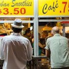 USA-Florida-Miami-Daniel Korzeniewski-Shutterstock-109898231-RF

Typical Coffee Shop window in Little Havana circa July 2012 in Miami, during "cultural fridays" an artistic, cultural, and social fair that takes place monthly. © Daniel Korzeniewski / Shutterstock