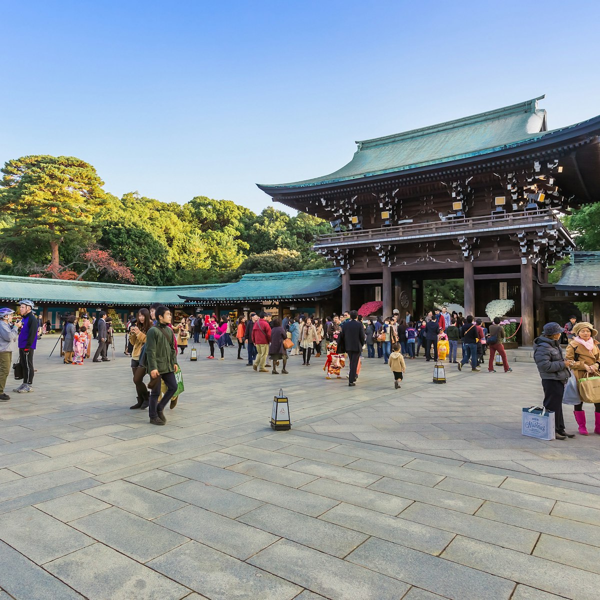 TOKYO, JAPAN - NOVEMBER 23: Meiji-jingu in Tokyo, Japan on November 23, 2013. The shrine officially designated one of Kanpei-taisha, the 1st rank of government supported shrines.
191077460
architecture, city, gate, harajuku, interest, japan, japanese, jingu, meiji, meiji-jingo, meiji-jingu, of, people, place, roof, shinto, shrine, sightseeing, temple, tile, tokyo, torii, tourism, tourist, urban, visit