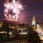 Edinburgh Cityscape with fireworks over The Castle and Balmoral Clock Tower
architecture, attraction, august, balmoral, beautiful, britain, building, capital, castle, celebration, city, cityscape, clock, culture, destination, edinburgh, europe, european, evening, famous, festival, fireworks, floodlit, fringe, heritage, historic, historical, hogmanay, hotel, icon, kingdom, landmark, majestic, medieval, monument, night, nobody, old, outdoor, scenic, scotland, scottish, tower, town, travel, uk, urban, view, winter