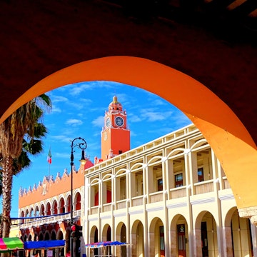 City Hall in Mérida.
