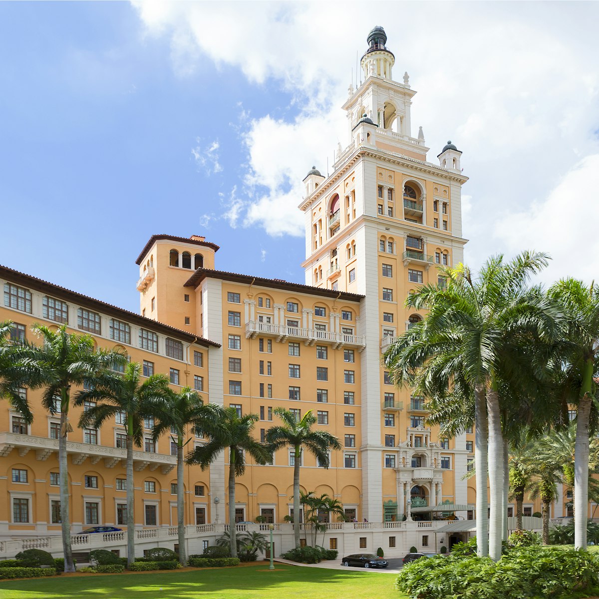 The Biltmore hotel in coral Gables. FL. USAThe historic resort is located in coral Gables, Florida near Miami. the Biltmore Hotel became the hallmark of coral Gables.