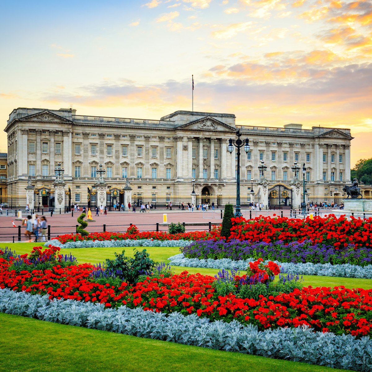 Buckingham Palace in London, United Kingdom.