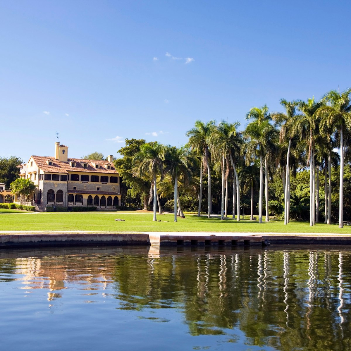 Stone House in Deering estates at south Miami